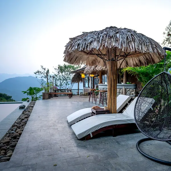 Lounge luar ruang — Foto ilustrasi